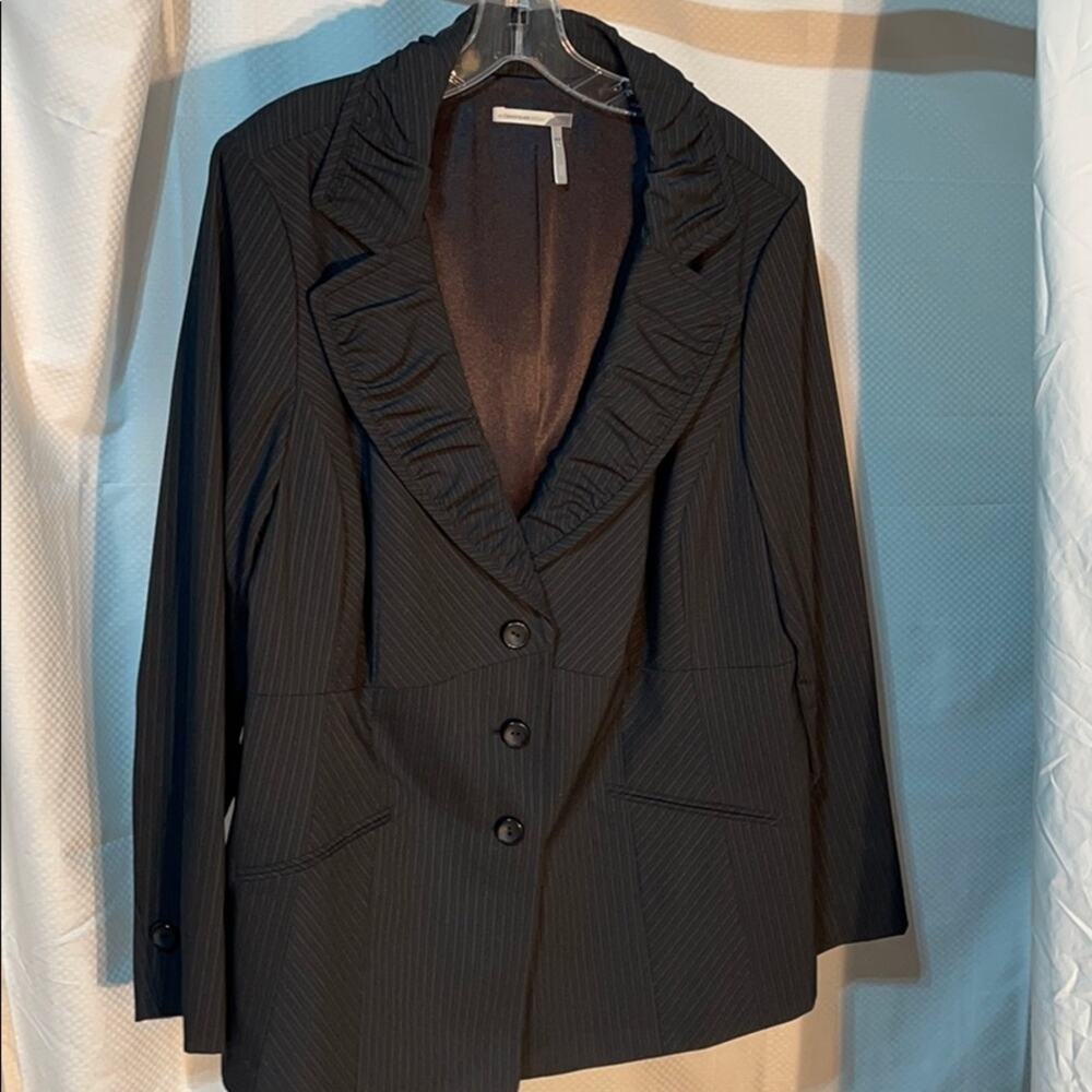 Classiques Entier 20w black grey jacket euc